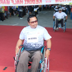 Race photo from KEDIRI HALF MARATHON 2026