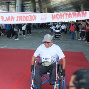 Race photo from KEDIRI HALF MARATHON 2026