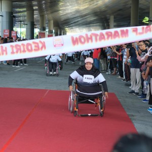 Race photo from KEDIRI HALF MARATHON 2026