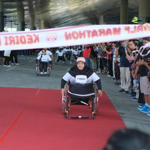 Race photo from KEDIRI HALF MARATHON 2026