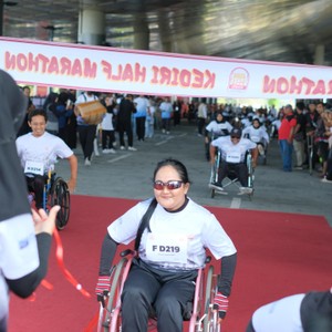Race photo from KEDIRI HALF MARATHON 2026