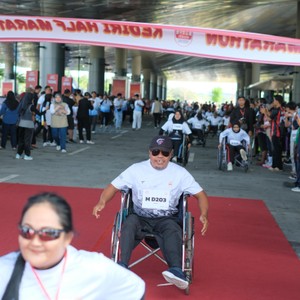 Race photo from KEDIRI HALF MARATHON 2026