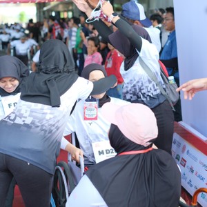 Race photo from KEDIRI HALF MARATHON 2026