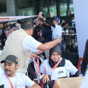 Race photo from KEDIRI HALF MARATHON 2026