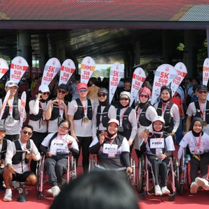 Race photo from KEDIRI HALF MARATHON 2026