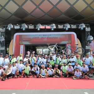 Race photo from KEDIRI HALF MARATHON 2026