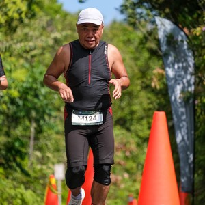 Race photo from Belitung Multisport Festival