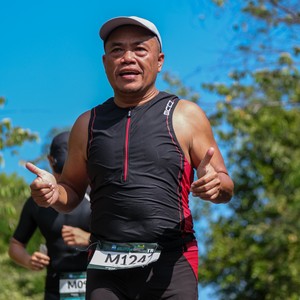 Race photo from Belitung Multisport Festival