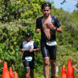 Race photo from Belitung Multisport Festival