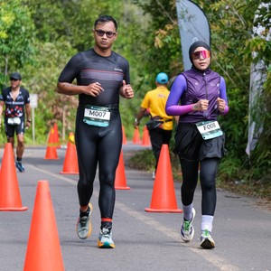 Race photo from Belitung Multisport Festival