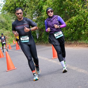 Race photo from Belitung Multisport Festival