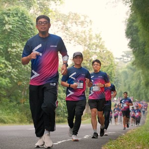 Race photo from LINTAS TEKNOLOGI SOLUTIONS DAY