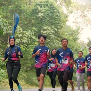 Race photo from LINTAS TEKNOLOGI SOLUTIONS DAY