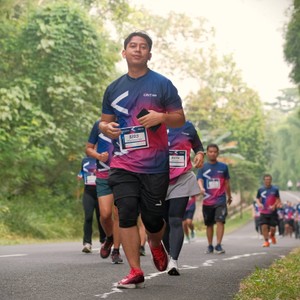 Race photo from LINTAS TEKNOLOGI SOLUTIONS DAY