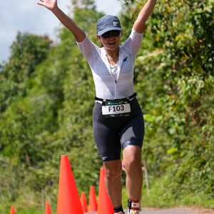 Race photo from Belitung Multisport Festival
