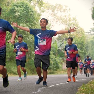 Race photo from LINTAS TEKNOLOGI SOLUTIONS DAY