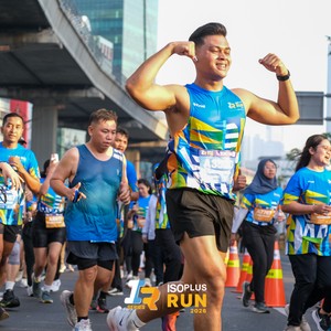 Race photo from ISOPLUS RUN 2026 - JAKARTA