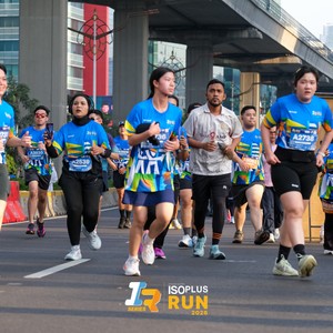 Race photo from ISOPLUS RUN 2026 - JAKARTA