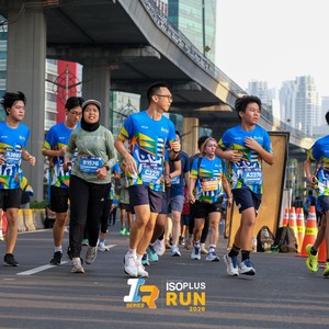 Race photo from ISOPLUS RUN 2026 - JAKARTA