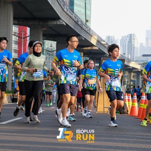 Race photo from ISOPLUS RUN 2026 - JAKARTA