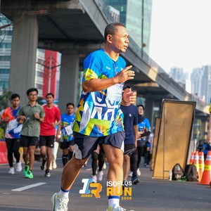 Race photo from ISOPLUS RUN 2026 - JAKARTA