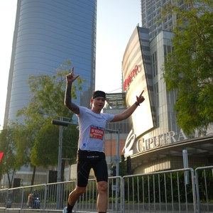 Race photo from SURABAYA ISOPLUS MARATHON 2026