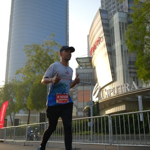 Race photo from SURABAYA ISOPLUS MARATHON 2026