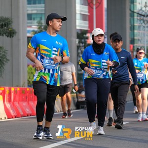 Race photo from ISOPLUS RUN 2026 - JAKARTA