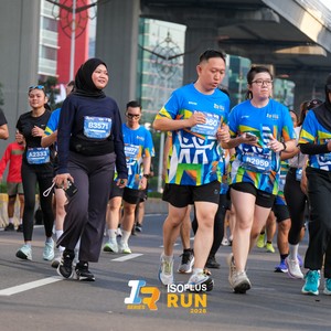 Race photo from ISOPLUS RUN 2026 - JAKARTA