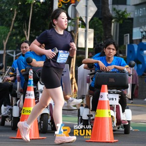 Race photo from ISOPLUS RUN 2026 - JAKARTA