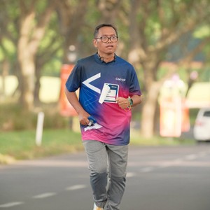 Race photo from LINTAS TEKNOLOGI SOLUTIONS DAY