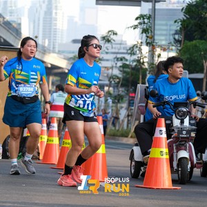Race photo from ISOPLUS RUN 2026 - JAKARTA