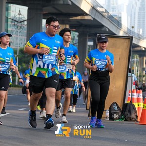 Race photo from ISOPLUS RUN 2026 - JAKARTA