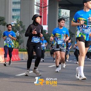 Race photo from ISOPLUS RUN 2026 - JAKARTA