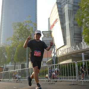 Race photo from SURABAYA ISOPLUS MARATHON 2026