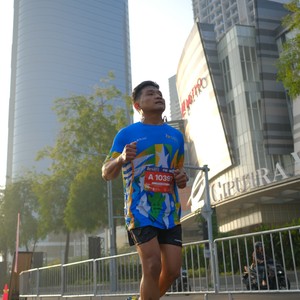 Race photo from SURABAYA ISOPLUS MARATHON 2026