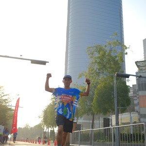 Race photo from SURABAYA ISOPLUS MARATHON 2026