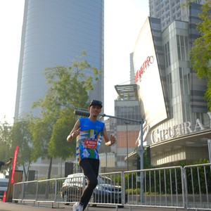 Race photo from SURABAYA ISOPLUS MARATHON 2026