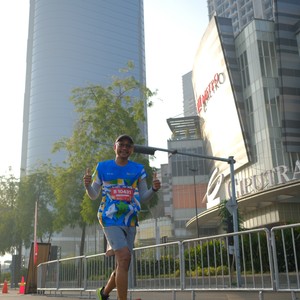 Race photo from SURABAYA ISOPLUS MARATHON 2026