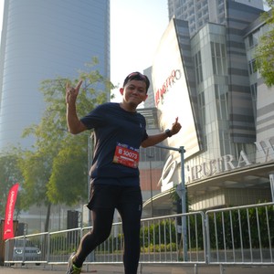 Race photo from SURABAYA ISOPLUS MARATHON 2026