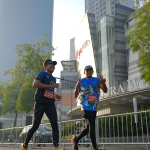 Race photo from SURABAYA ISOPLUS MARATHON 2026