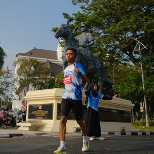 Race photo from SURABAYA ISOPLUS MARATHON 2026