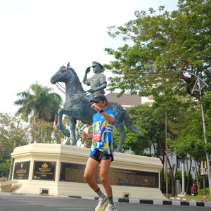 Race photo from SURABAYA ISOPLUS MARATHON 2026