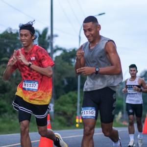 Race photo from Belitung Multisport Festival