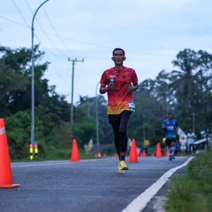 Race photo from Belitung Multisport Festival