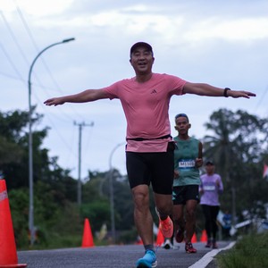 Race photo from Belitung Multisport Festival