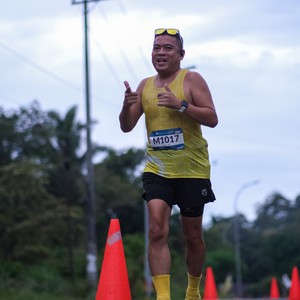 Race photo from Belitung Multisport Festival