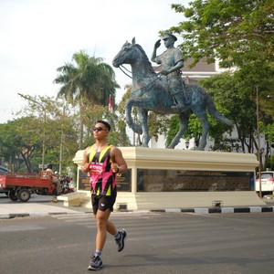 Race photo from SURABAYA ISOPLUS MARATHON 2026