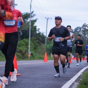 Race photo from Belitung Multisport Festival