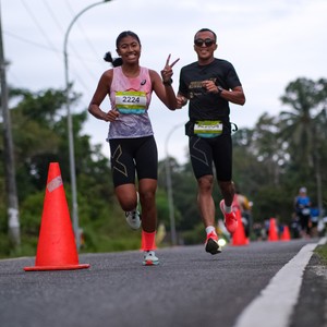 Race photo from Belitung Multisport Festival